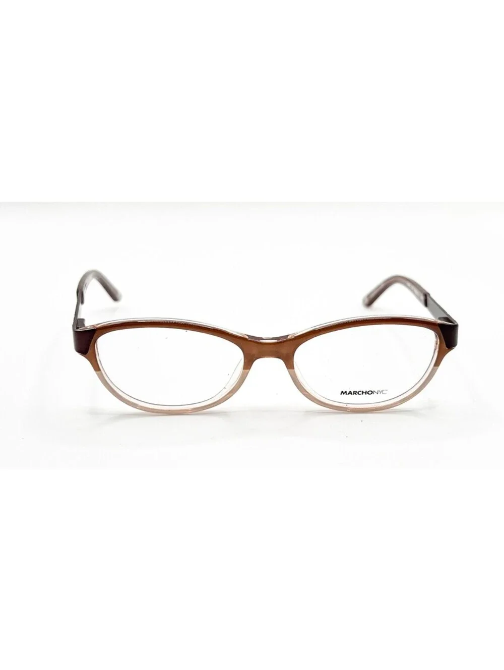 Marchon Nyc Lenox 216 Brown Tortoise Gradient Authentic Eyeglasses 49-16-135